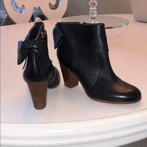 Kate spade bow booties